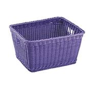 King Collection King Home C1567098/E Cesta Joy in Vimini Sintetico Lilla