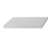 King Collection King Home M1106016/B Mensola Tamburata in MDF, Bianco