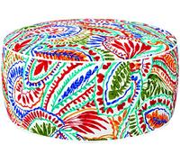 King Collection King Home P1816001 Pouf Ottoman, Malacca