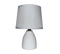King Collection L1713611 Lampada da Tavolo, Bianco