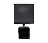 King Collection L1713622 Lampada da Tavolo, Nero