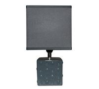 King Collection L1713623 Lampada da Tavolo, Grigio Scuro