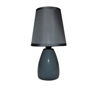 King Collection L1713633 Lampada da Tavolo, Grigio Scuro