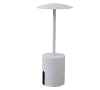 King Collection - L1776514 - Lampada da tavolo Rocket - a led - alluminio - bianco - King Collection - 103035 - Conf. da 1 Pz. - L1776514