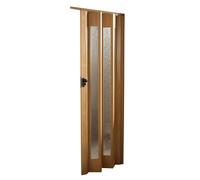 King Collection Porta a Soffietto Royal Noce c/Inserti in PS