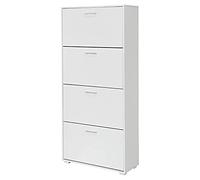 King Collection SCARPIERA A QUATTRO SCOMPARTI BIANCA