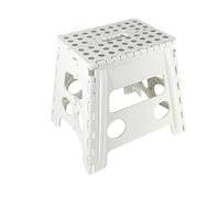 King Collection - S1407117-B - Sgabello alto Clic Clac - 30 x 22 x 32 cm - bianco - King Collection - 97449 - Conf. da 1 Pz. - S1407117-B
