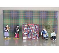 King & Country HK077M Streets Di Old Hong Kong Il Set Del Libraio Di Strada