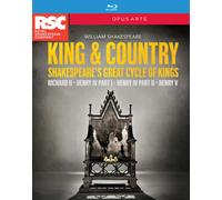 King & Country: Riccardo Ii, Enrcico Iv, Enrico V (Blu-ray) Shakespeare William