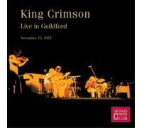 King Crimson Live in Guildford, November 13th, 1972 (CD) Album