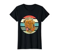 King Crypto Dog Investimenti in criptovaluta Blockchain Maglietta con Stampa Grafica Economica