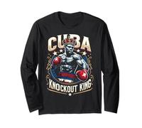 King Cuba Crown Knockout di Boxe Cubano Maglia a Manica