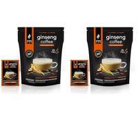 King Cup - 1 Confezione da 40 Bustine Solubili di Ginseng con Zucchero di Canna, 20 Stick da 20 Gr per Bevanda al Gusto di Ginseng da Aggiungere in Acqua Calda, Senza Glutine e Lattosio