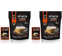 King Cup - 1 Confezione da 40 Bustine Solubili di Ginseng con Zucchero di Canna, 20 Stick da 20 Gr per Bevanda al Gusto di Ginseng da Aggiungere in Acqua Calda, Senza Glutine e Lattosio