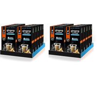 King Cup - 10 Confezioni da 10 Capsule di Ginseng da Zuccherare, 100 Capsule 100% Compatibili con Sistema Nespresso di Bevanda al Gusto di Ginseng, Senza Glutine e Senza Lattosio (Confezione da 2)
