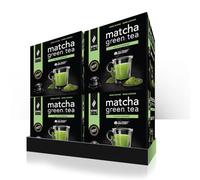 King Cup - 4 Confezioni da 10 Capsule di Matcha Green Tea da Zuccherare, 40 Capsule 100% Compatibili con Sistema Nescafè Dolce Gusto di Bevanda al Gusto di Matcha, Senza Glutine e Senza Lattosio