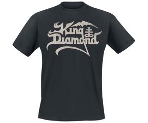 King Diamond Hospital Logo Uomo T-Shirt Nero 100% Cotone Regular