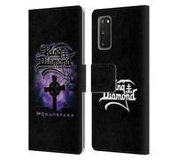 KING DIAMOND POSTER CUSTODIA COVER A PORTAFOGLIO IN PELLE PER SAMSUNG TELEFONI 1