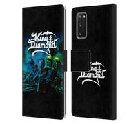 KING DIAMOND POSTER CUSTODIA COVER A PORTAFOGLIO IN PELLE PER SAMSUNG TELEFONI 1
