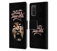 KING DIAMOND POSTER CUSTODIA COVER A PORTAFOGLIO IN PELLE PER SAMSUNG TELEFONI 1
