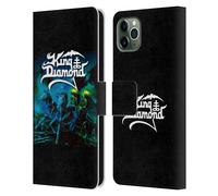 KING DIAMOND POSTER CUSTODIA COVER A PORTAFOGLIO PER APPLE iPHONE TELEFONI