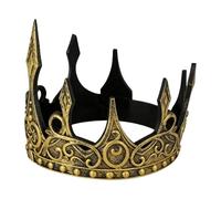 King Dress Up Copricapo a Tema Scuro per Travestimenti | Parte 3: Copricapo per Eventi Festivi per Content Creator, Eventi a Tema Halloween, Feste, Performance Teatrali, Film, Ballo