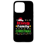 King Family Christmas Matching Personalised Funny Xmas Custodia per iPhone 15 Pro Max