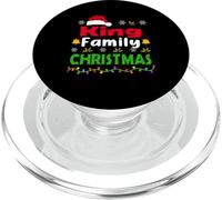 King Family Christmas Matching Personalised Funny Xmas PopSockets PopGrip per MagSafe