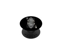 King Faraone Evil Zombie Skull Astrologia Tarocchi PopSockets PopGrip Adesivo