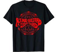 King Funny Gizzard The Lizard Gift Wizard T-Shirt Black M