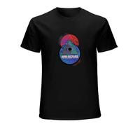 King Funny Gizzard The Lizard Gift Wizard Unisex 100% Cotton Short-Sleeve T-Shirts Black L