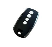 KING GATES - Telecomando per cancelli e porta da garage, penna 4 K, colore nero, 4 canali, frequenza: 433,92 MHz, Rolling Code (telecomando per unità nera)