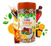 KING GEORGE - Cola Orange Instant tè freddo bevanda 12 x 400 g di piacere rinfrescante, tè istantaneo alla briciola - bevande in polvere, bevande analcoliche per la casa, il compleanno, le feste