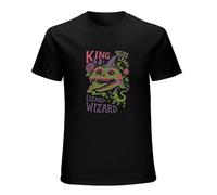 King Gizzard And The Lizard Wizard Altered Beast Short Sleeves Men's Cotton Shirt Black M