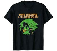 King Gizzard And The Lizard Wizard Cyboogie T Shirt Funny Vintage Gift for Men Black M