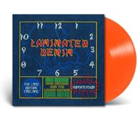 LAMINATED DENIM - ORANGE