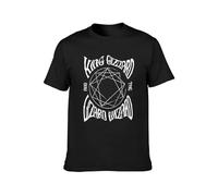 King Gizzard And The Wizard Lizard Unisex 100% Cotton Short-Sleeve T-Shirts Black XL