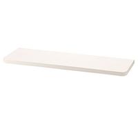 King Home M1106010 Mensola in Truciolare Nobilitato Bordato su 3 Lati, Bianco