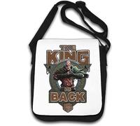 King is Back Art - Borsa a tracolla, colore: Bianco