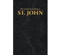 King James The Gospel According to ST. JOHN (Copertina rigida) New Testament
