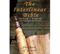 King James Vers Interlinear Bible; The Book of Genesis-PR-Hebrew/En (Tascabile)
