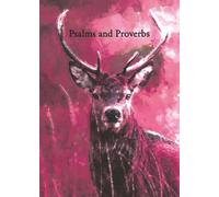 King James Version Psalms and Proverbs: Pink Stag Edition for Hunters and Animal Lovers