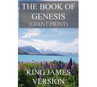 King James Version The Book of Genesis (KJV) (Giant Print) (Tascabile)