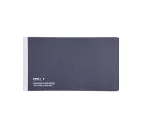 King Jim EY9043-NV - Taccuino Emily, rettangolare, colore: blu navy