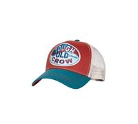 King Kerosin Berretto da uomo retrò con rete · Statement Snapback in design vintage con ricamo frontale e cartello curvo · Berretto da lavoro regolabile Tough Old Crow