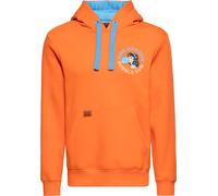 King Kerosin Bubble Gum, felpa con cappuccio 3XL male Arancione/Azzurro