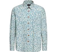 King Kerosin Camicia a maniche lunghe con tatuaggi di marinai XL Bianco