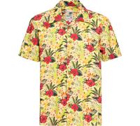 King Kerosin Camicia hawaiana S Giallo