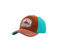 King Kerosin Cappellino da camionista da uomo · Cappellino · Con bordo anteriore · Fodera per orsacchiotto · Inverno · Sherpa · Snapback · Outdoor · Adventure · Vintage · Patch · Ricamo · California