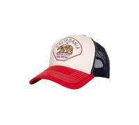 King Kerosin Cappello da camionista "California" KKU4C007 Einheitsgröße Bianco